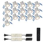 Inbouwspots Buiten Verlichting Set 16-stuks