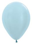Ballonnen Pearl Blue 30cm 12st