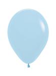 Ballonnen Pastel Matte Blue 25cm 100st