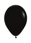 Ballonnen Black 25cm 100st