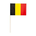 10 Paper flag 20x30cm Belgium