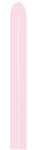 Modelleerballonnen Nozzle Up Pastel Matte Pink 5cm 152cm 50st
