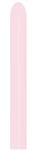 Modelleerballonnen Pastel Matte Pink 5cm 152cm 50st