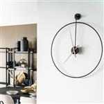 Klok Sundial large Ø70 - black