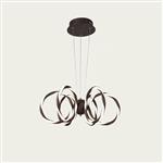 Hanglamp LED Design Bruin Rond - Scaldare Cala
