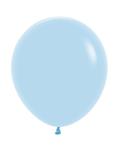 Ballonnen Pastel Matte Blue 45cm 25st