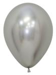 Ballonnen Reflex Silver 30cm 12st