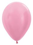 Ballonnen Pearl Pink 30cm 12st