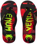 Venum Atmo Badslippers Flip Flop Camo Rood
