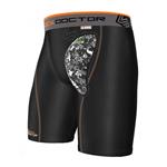 Shock Doctor Shock Doctor AirCore Compression Short met Kruisbescherming Zwart - Maat S -OP=OP