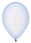 Ballonnen Crystal Pastel Blue 339 30cm 50st
