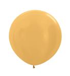 Ballonnen Metallic Gold 61cm 10st