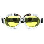 CRG chrome vliegeniersbril Glaskleur: Geel