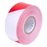 TD47 Afzetlint Professional Rood/Wit 75mm x 500m