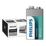 Philips Industrial 9V Blokbatterij (10 st.)