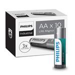 Philips Industrial AA batterij 1.5V (10 st.)