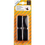 Verlofix klittenband zelfklevend 2 x 100 cm zwart