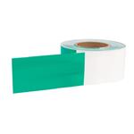 TD47 Afzetlint Groen/Wit 75mm x 250m