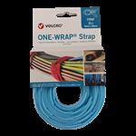 Velcro® ONE-WRAP® klittenband kabelbinder 20mm x 200mm Licht Blauw