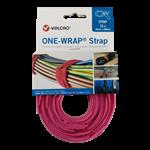 Velcro® ONE-WRAP® klittenband kabelbinder 20mm x 200mm Roze