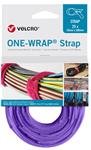 Velcro® ONE-WRAP® klittenband kabelbinder 20mm x 200mm Paars