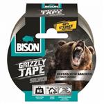 Bison Grizzly Tape 48mm x 10m Zilver