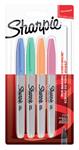 Sharpie Fine Point Marker 1mm 4 stuks Pastel-Collor