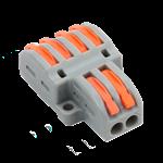 RJ45 UTP-kabel connector koppelstuk - 2-om-4 - rj24