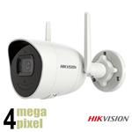 Hikvision 4MP wifi bullet camera - 2.8mm lens - 30m nachtzicht - audio - DS-2CV2041G2-IDW