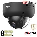 Dahua 4K IP dome camera - motorzoomlens - WizSense - 30m nachtzicht - Starlight - HDBW3841R-ZAS-B