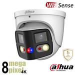 Dahua 2 x 4MP WizSense - 180 graden - Actieve preventie - PDW3849-A180-AS-PV