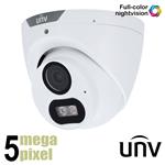 5MP 4in1 dome camera - full color - microfoon - 40m - 2,8mm - UV-T125-AF28-W