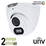 Full HD 4in1 dome camera - full color - microfoon - 40m - 2,8mm - UV-T122-AF28-W