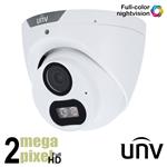 Full HD 4in1 dome camera - full color - microfoon - 40m - 2,8mm - UV-T122-AF28-W