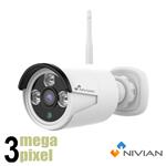 Nivian 3MP wifi camera - 20m nachtzicht - 4mm lens - CAM30W