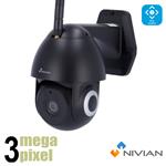 Nivian 3 megapixel wifi bestuurbare camera - smart tracking - microfoon en speaker - IPC-0S2B