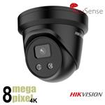 Hikvision AcuSense 4K IP dome camera - ingebouwde microfoon - SD-kaart - DS-2CD2386G2-IUB