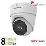 Hikvision 4K AcuSense IP Dome Camera -  2,8-12mm - Micro-SD slot - DS-2CD2H86G2-IZSW