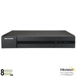 Hikvision 4K 16 kanaals NVR recorder - 16x PoE - 4x alarm - 2x HDD - 5216MH-16P