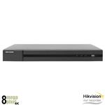 Hikvision 4K 8 kanaals NVR recorder - 8x PoE - bewegingsdetectie - 2x HDD - HWN-4208MH-8PQ