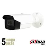 Dahua OEM 5 megapixel CVI camera - 60m nachtzicht - motorzoom - hdcvb76