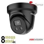 Hikvision 8MP slimme dome met microfoon en speaker - starlight -  DS2386B-ISU/SL