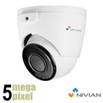 Nivian 5 megapixel IP camera - 30m nachtzicht - 3.6mm lens - WDR - 5mpv11
