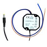 12 volt 1,5A buiten adapter IP67 50x50x25mm - DC1215-W