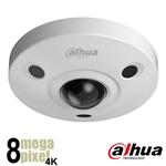 Dahua 4K CVI fisheye camera - 15m nachtzicht - 2.5mm lens - EBW3802P