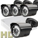 HD camerasysteem Hikvision DVR nacht 25mtr - cvs466   *pakket met 4 camera's