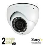 Full HD CVI mini camera - 8m - 2.8mm lens - audio - Sony CCD sensor - hdcvd23