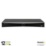 Hikvision 12MP 4 kanaals NVR recorder - AcuSense - geen PoE - 7604NXI-K1Q