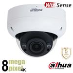 Dahua 4K IP dome camera - motorzoomlens - WizSense - 30m nachtzicht - Starlight - HDBW3841R-ZAS