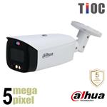 Dahua 5 megapixel TiOC IP, wizSense- Actieve afschrikking - M.Z lens - HFW3549T1P-ZAS-PV